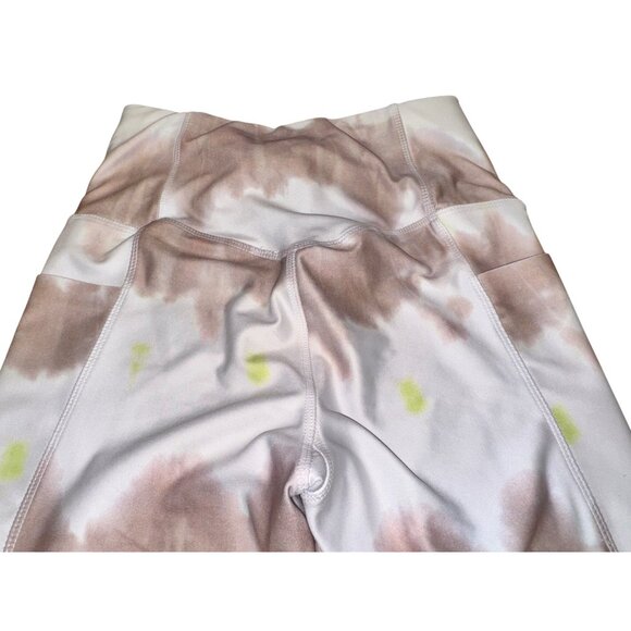 High-Waisted Ebb & Flow Tie-Dye Yoga Leggings S - Picture 5 of 8